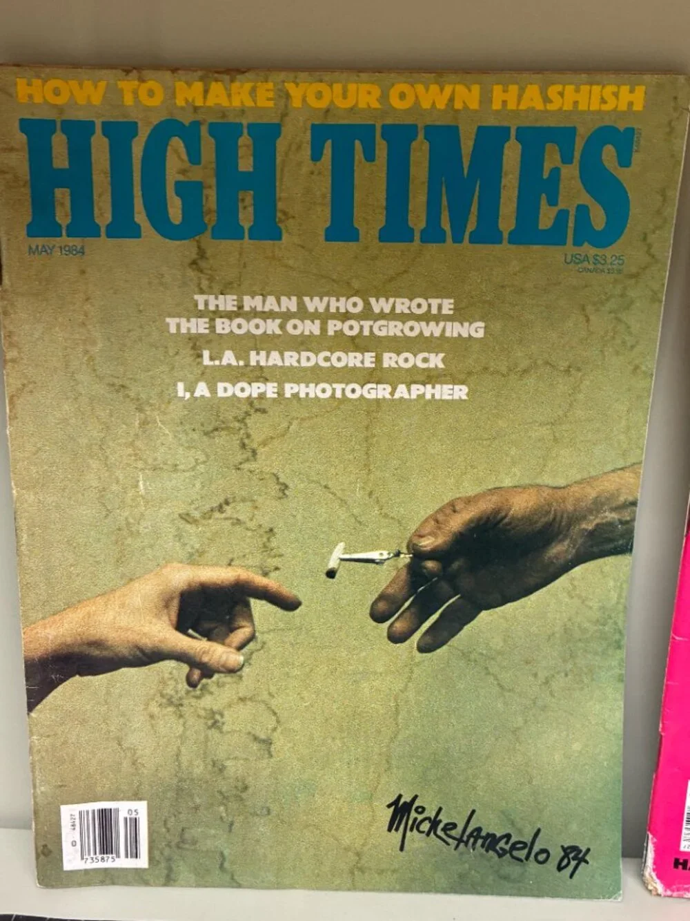 Vintage High Times Magazine Lot of 4 80's 90's Retro Counterculture